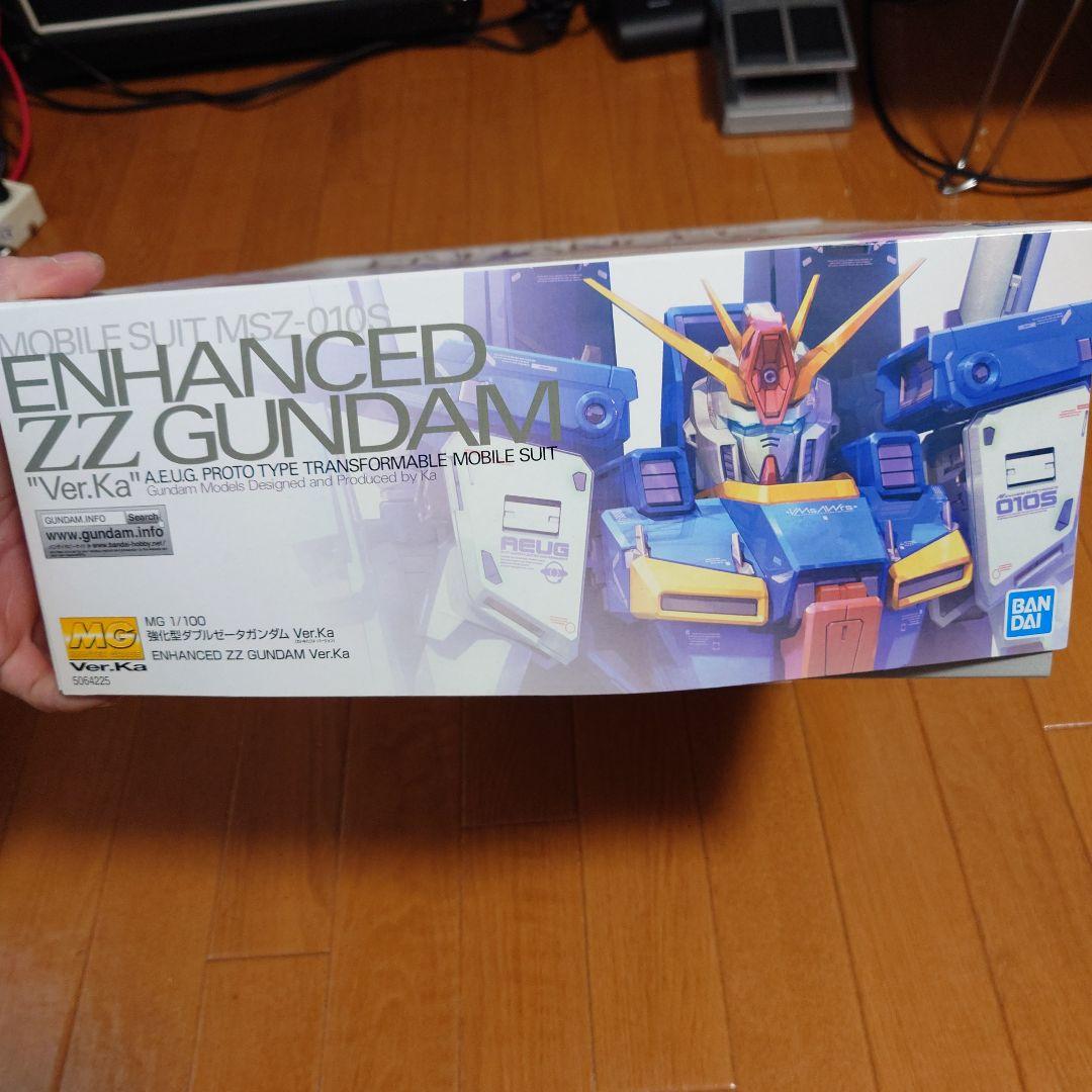 ロボット MG ENHANCED ZZ GUNDAM \"Ver.Ka\" 1/100
