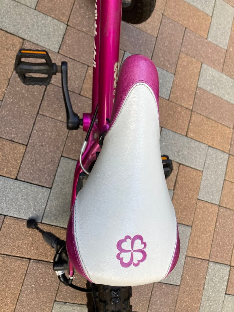 名古屋市】ヨツバサイクル 18インチ 限定色・パープル