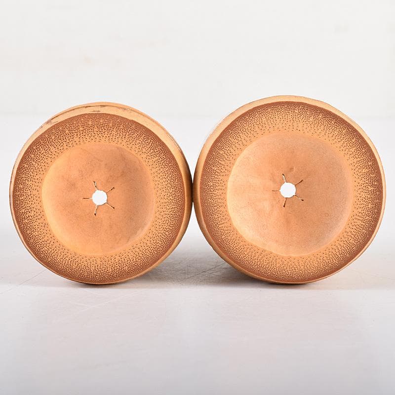 茶道具 黒田正玄作 松竹梅蒔絵 竹蓋置 一双 淡々斎極め箱 M R8489