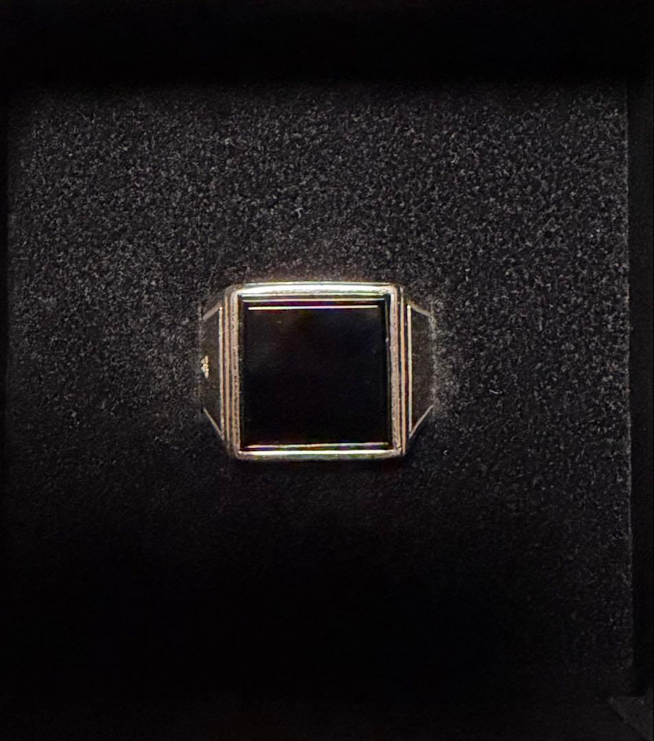 トムウッド TOM WOOD リング BLACK ONYX オニキス　野口強