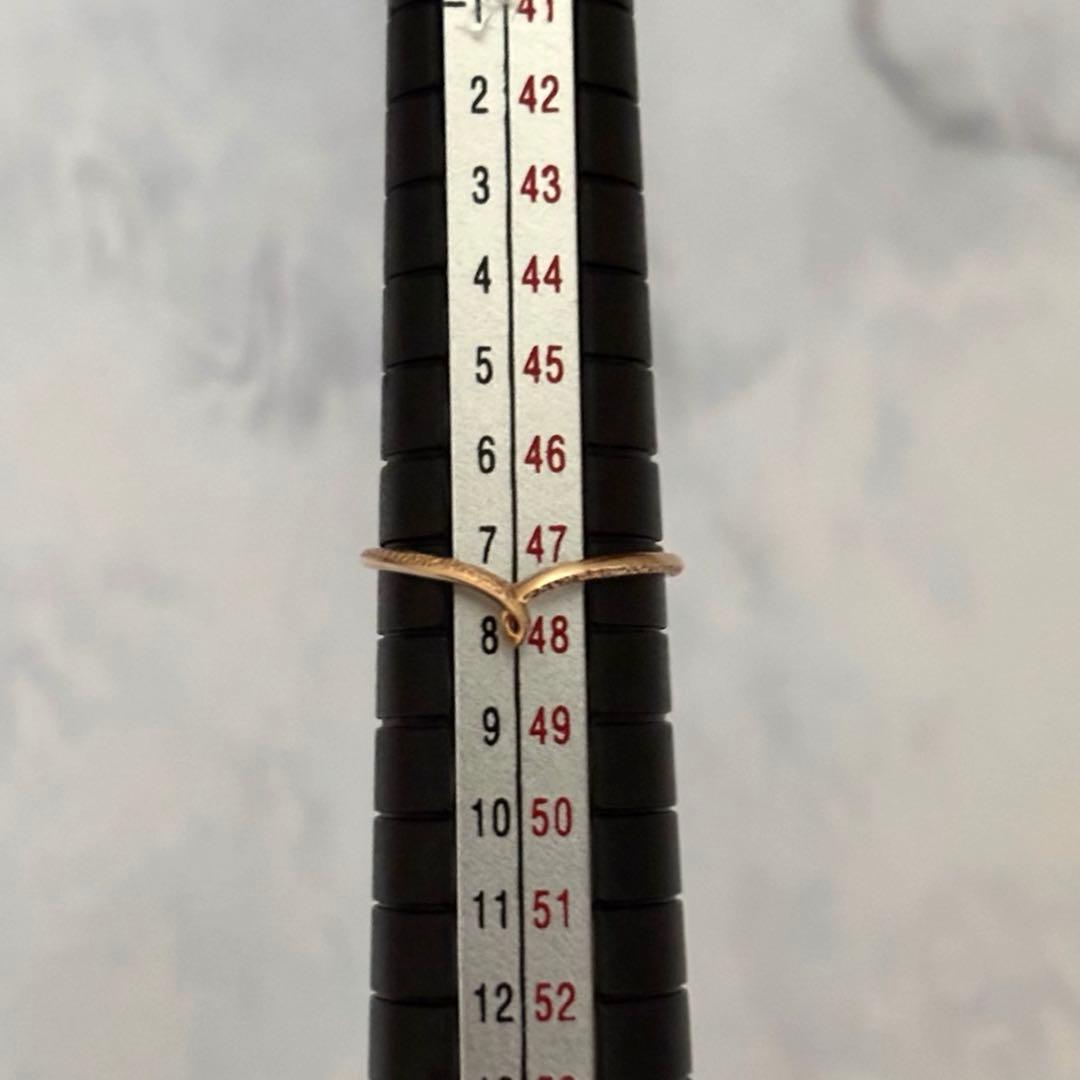 NOJESSノジェスk10 ダイヤモンド リング 7号