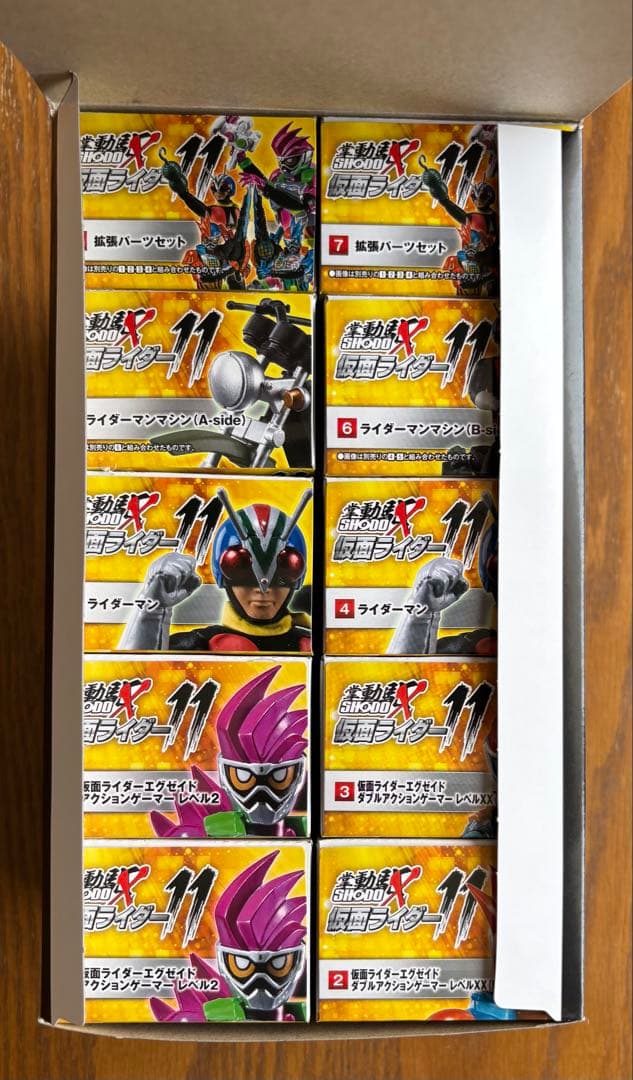 バンダイ 掌動駆 SHODO-X 仮面ライダー11 【10個入りBOX】