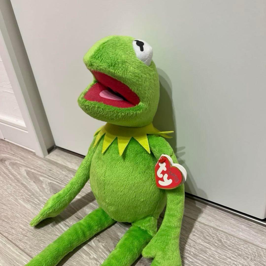 おしゃべりカーミット ぬいぐるみ ヴィンテージ おしゃべり カーミット