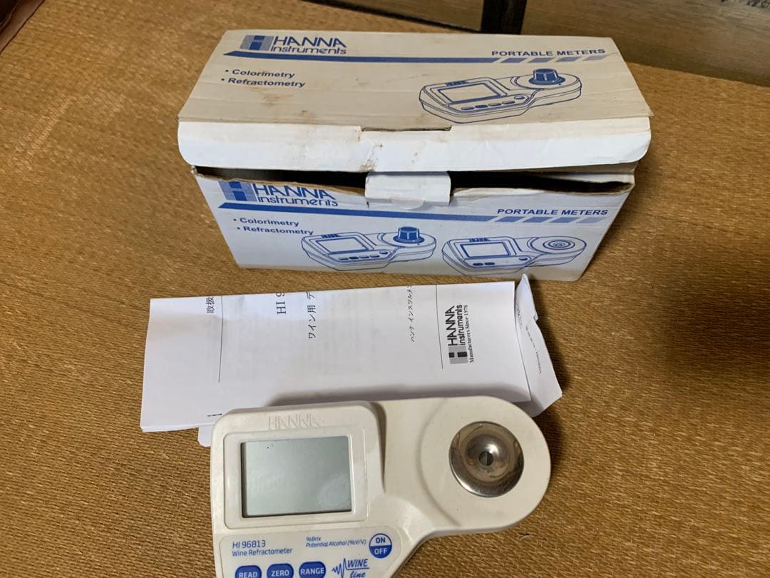 ハンナ インスツルメンツ デジタルワイン糖度計 - メルカリ