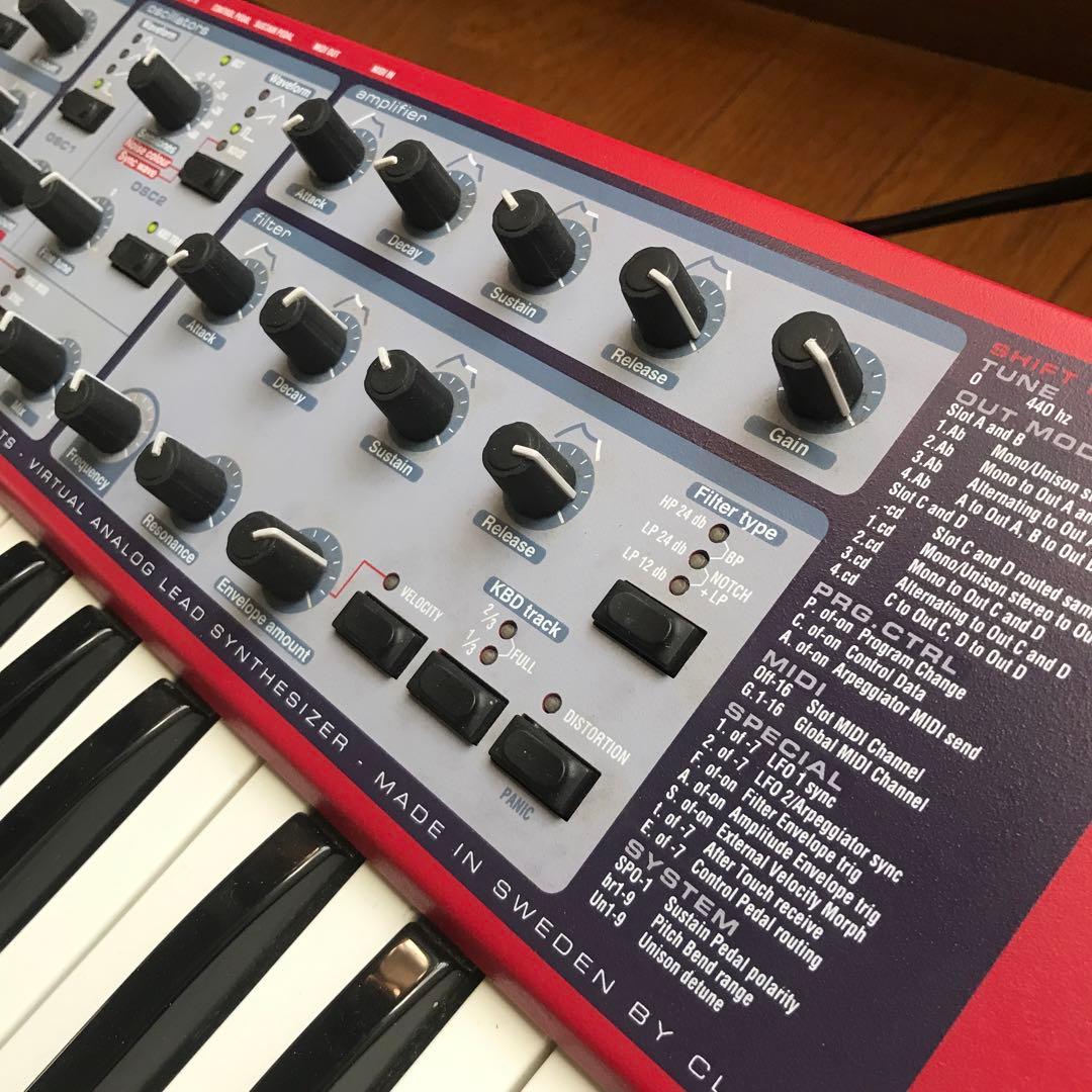 clavia nord rack 1 シンセサイザー 音源モジュール nord lead 1 初代
