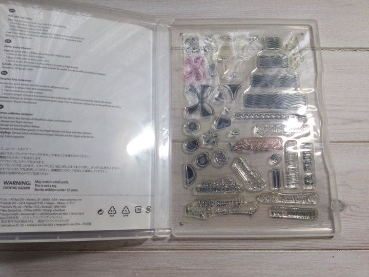 スタンピンアップ Shake & Celebrate スタンプ＆ダイ 文房具・事務用品