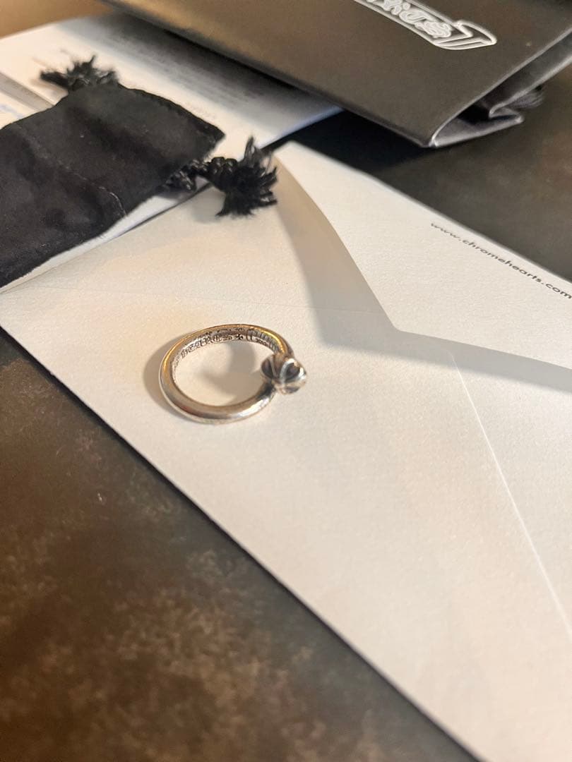 CHROME HEARTS ネイルクロスボールリング