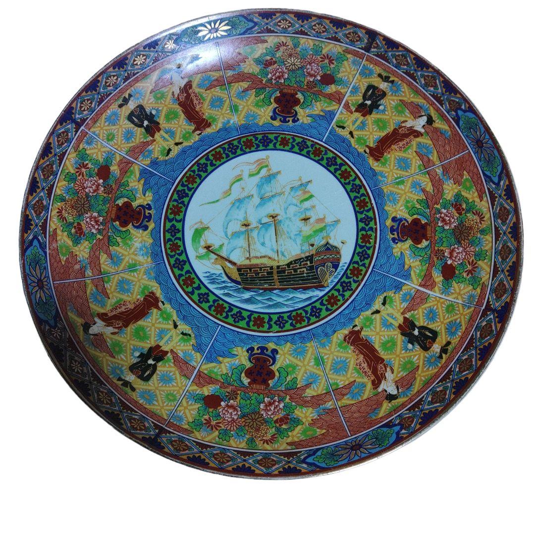 送料込有田焼ボンチャイナ観音像1960年代