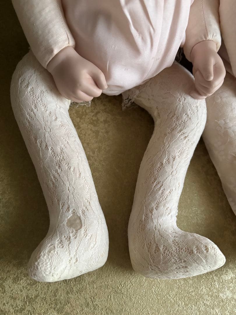 リボーンドール 双子 SUGAR BRITCHES ベビー ビスクドール 刻印