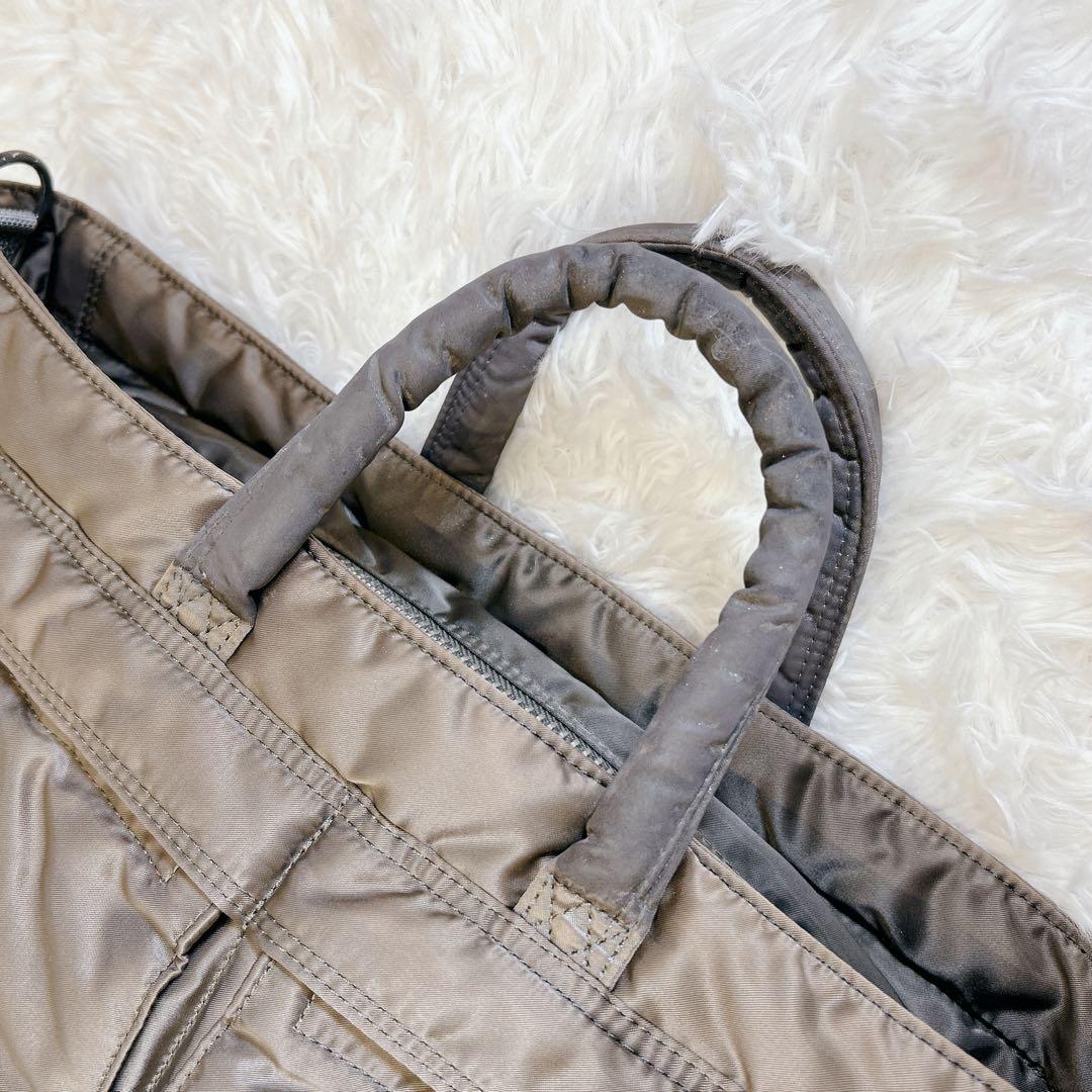 PORTER タンカー ビジネスバッグ 2way 希少色シルバーグレー