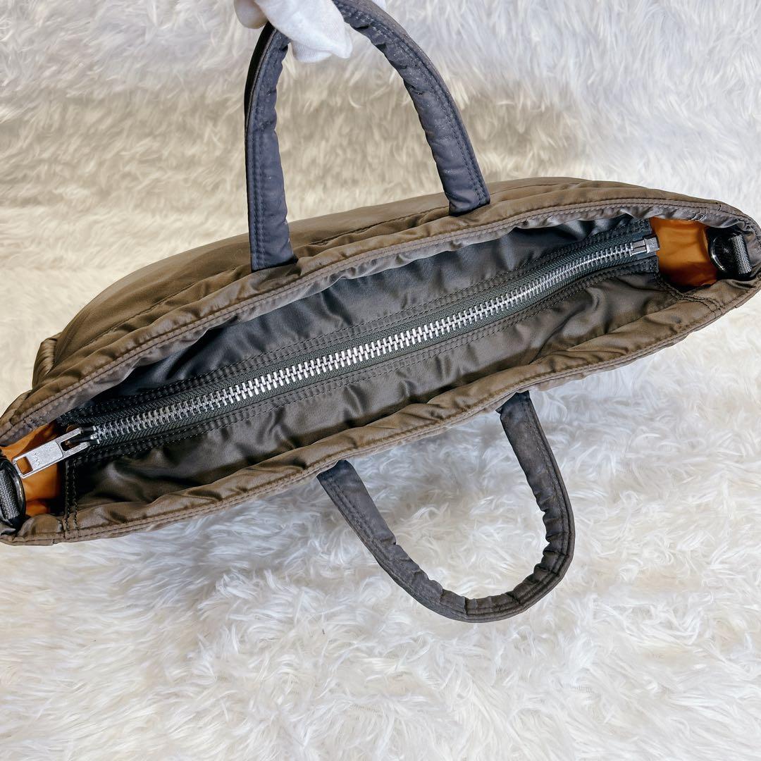PORTER タンカー ビジネスバッグ 2way 希少色シルバーグレー