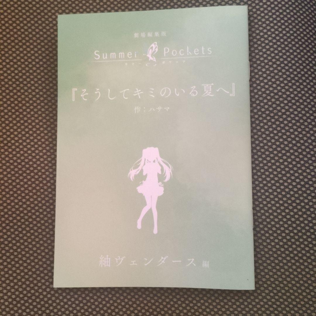 劇場版Summer Pockets 特典SS、パンフレット、フライヤー セット TV