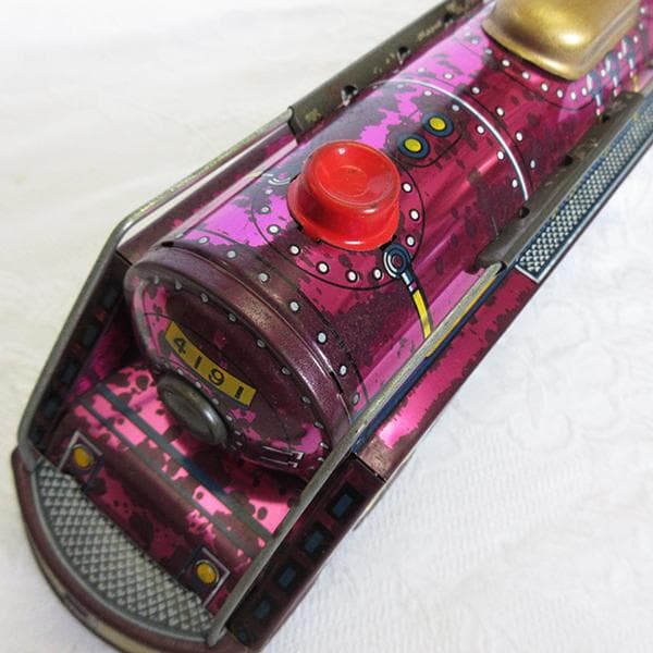 当時物・訳アリ 増田屋 PISTON RED MOUNTAIN 機関車 日本製