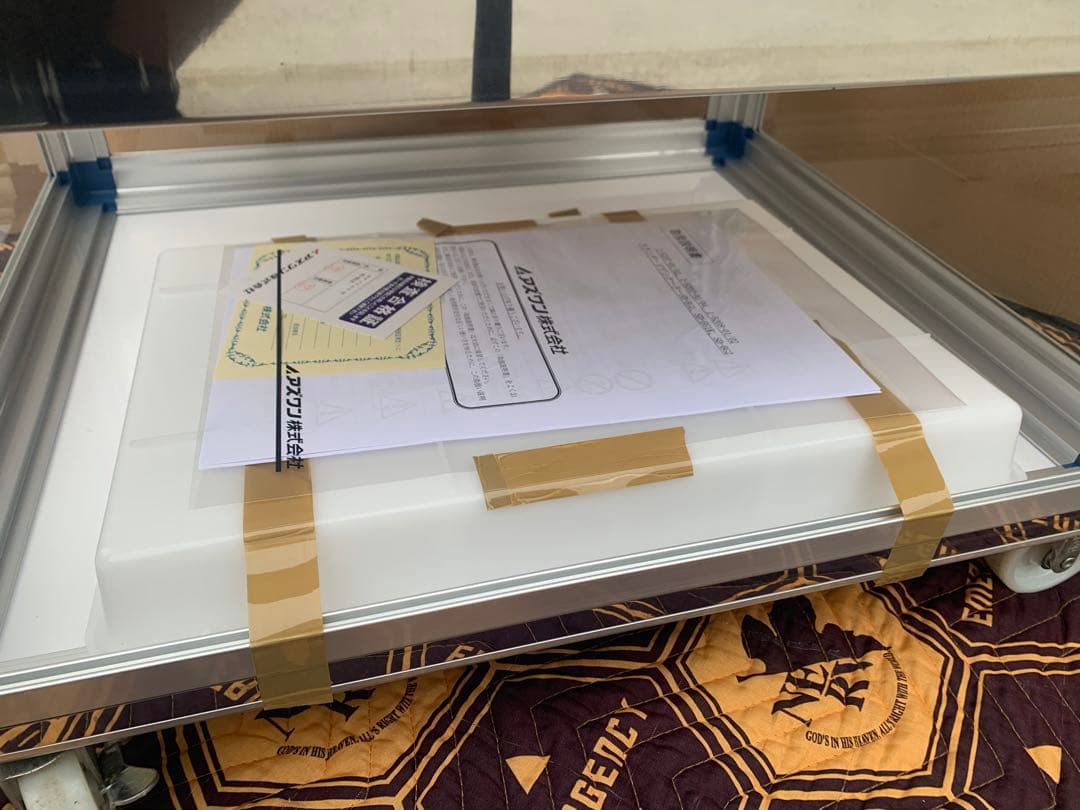 アズワン スタンダードデシケーターBG ショーケース 収納 SD-BG1K