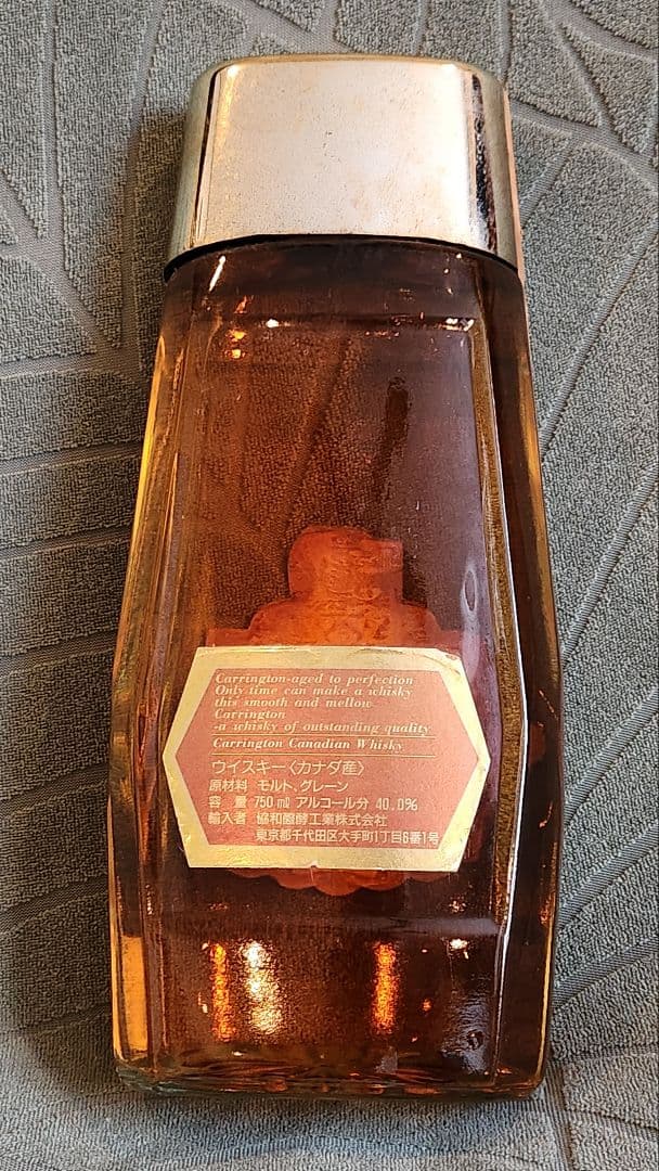 T*z様 【未開栓】ウイスキー⭐Carrington Canadian Rye - メルカリ