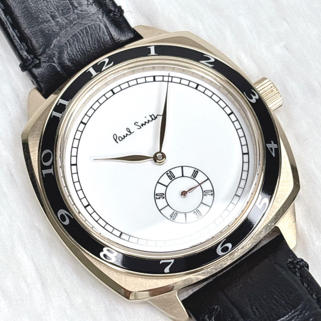 Paul Smith ポールスミス 腕時計 1995 復刻版 ゴールド
