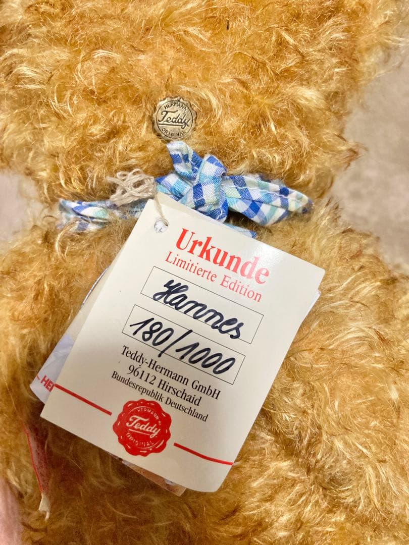 Hermann ハーマン　テディベア　Teddy Bear