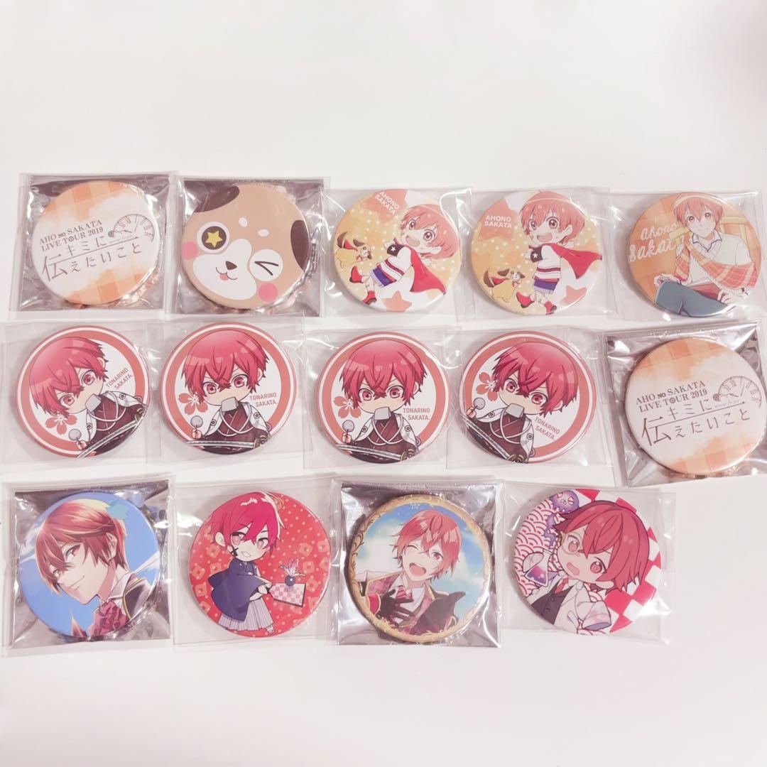 となりの坂田 あほの坂田 シャドウ 缶バッジ 痛バックセット 浦島坂田