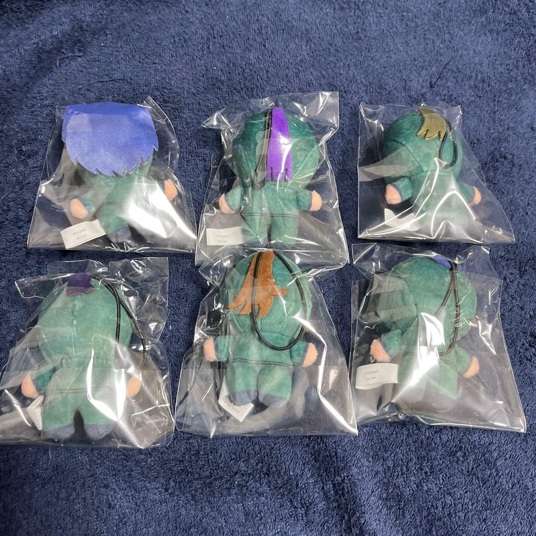 【6種セット】劇場版 忍たま乱太郎 ほわぬい ぬいぐるみ 六年生