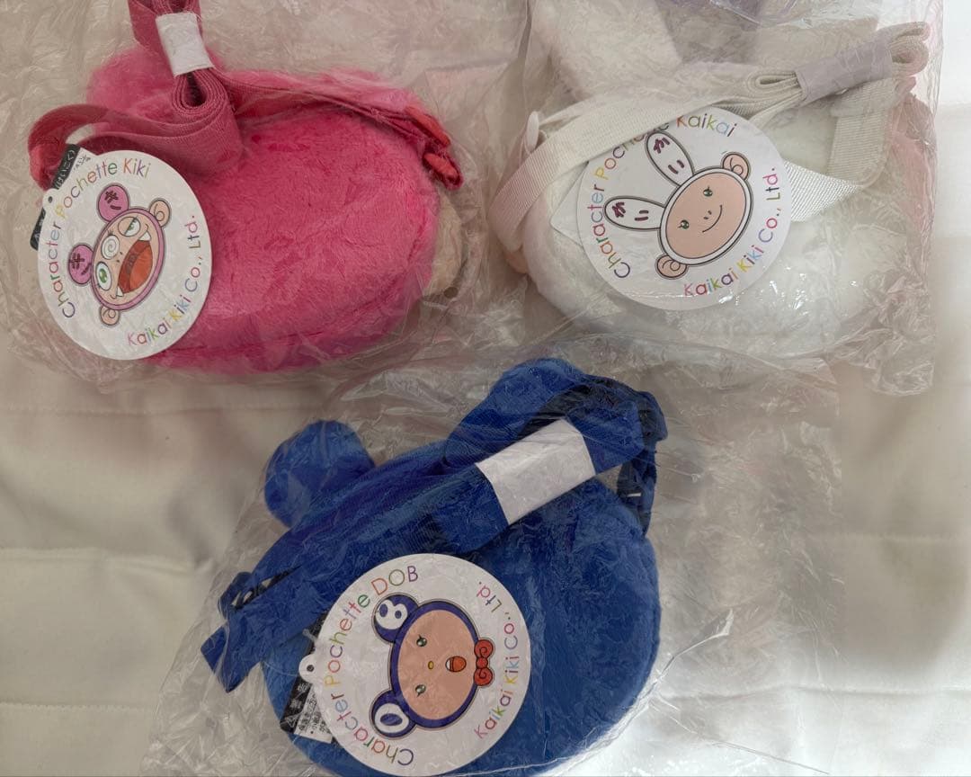村上隆　キャラクターポシェット　カイカイキキ　DOB 未使用　3点セット 正規品