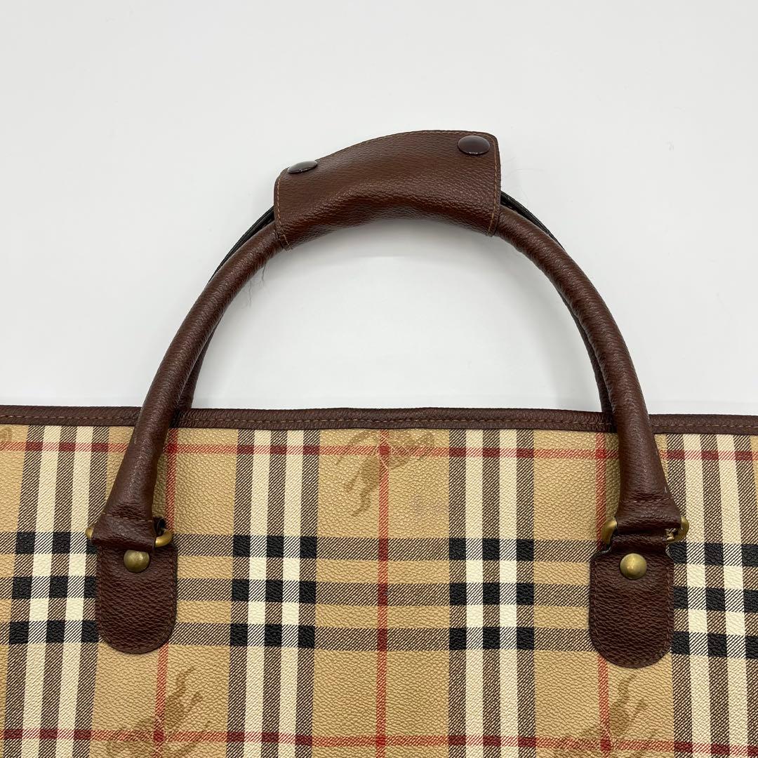 Burberrys ガーメントバッグ ノバチェック スーツ収納 手提げ