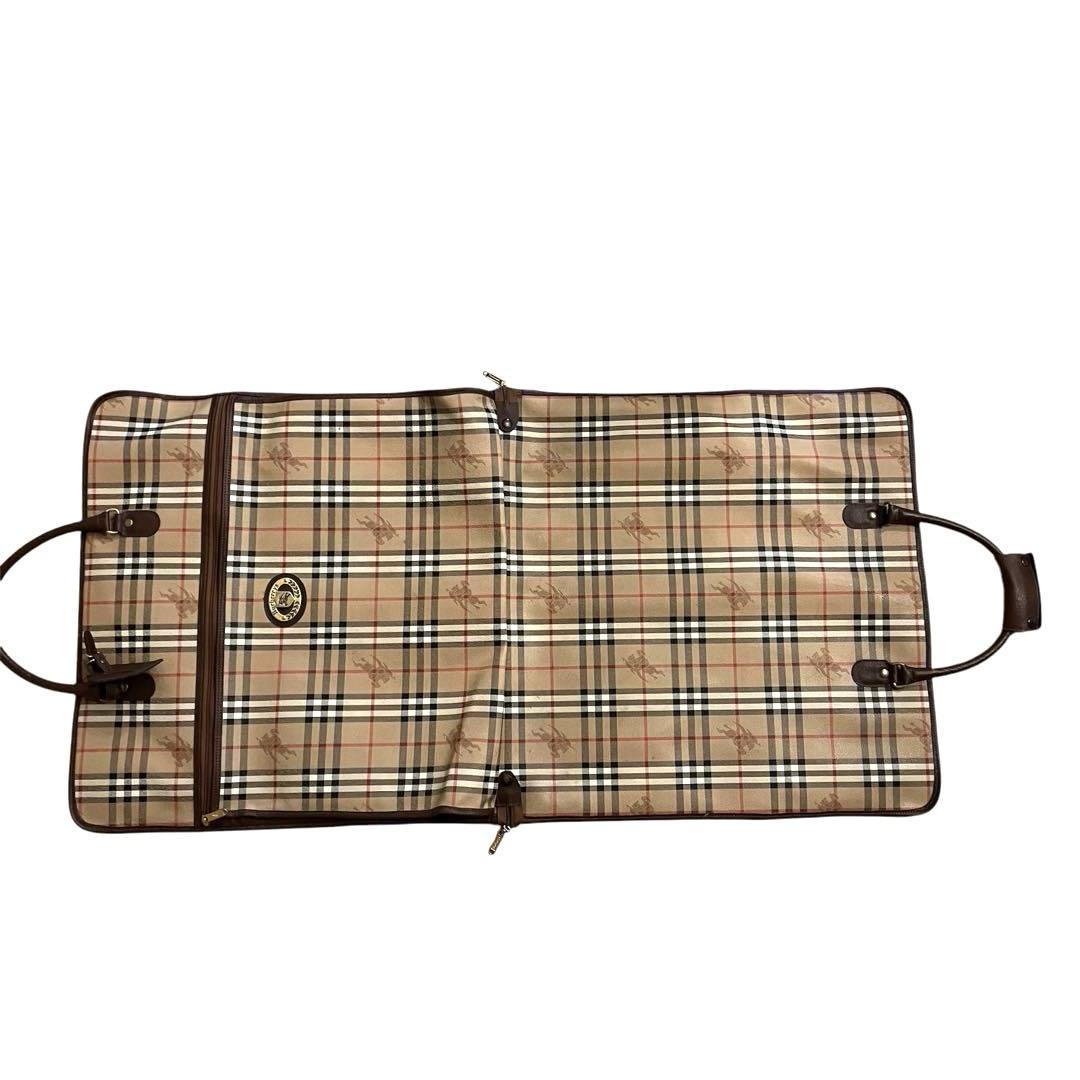 Burberrys ガーメントバッグ ノバチェック スーツ収納 手提げ