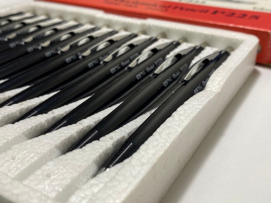 廃番 廃盤 ぺんてる Pentel P225 1ダース 箱付き 完品