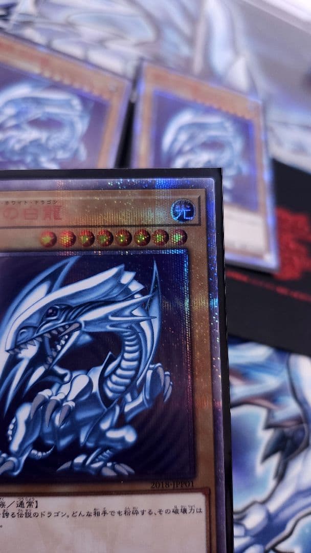 3枚セット 遊戯王 青眼の白龍 WCS2018 赤封筒付 20th シークレット