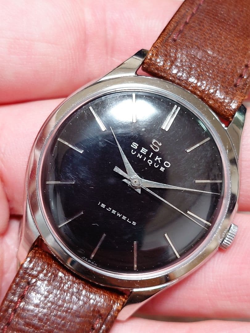 SEIKO UNIQUE （セイコー ユニーク）ミラーダイヤル 手巻き 訳あり