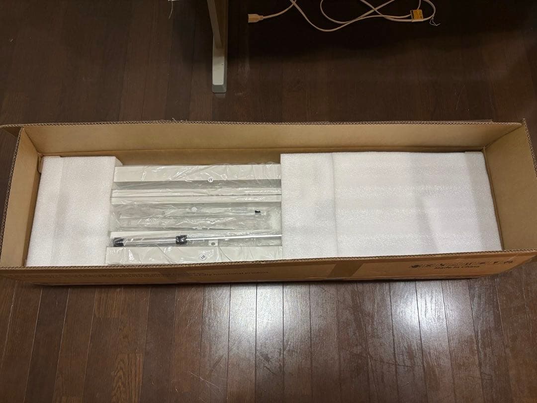 YIHAYO 電動昇降式デスク　ホワイト 高さ70-115cm