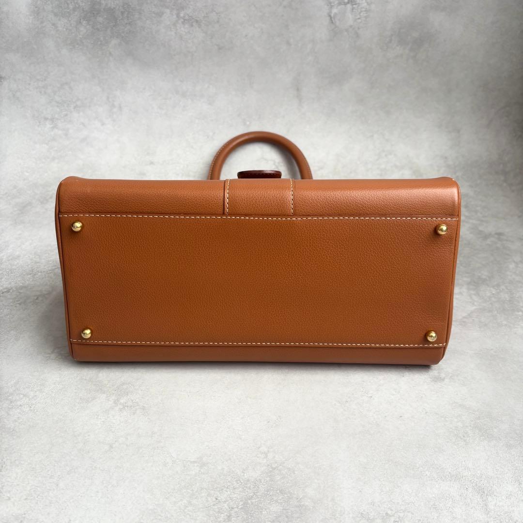 値下げ済み!DELVAUX ブリヨンMM 2way ハンドバッグ ストラップ付き