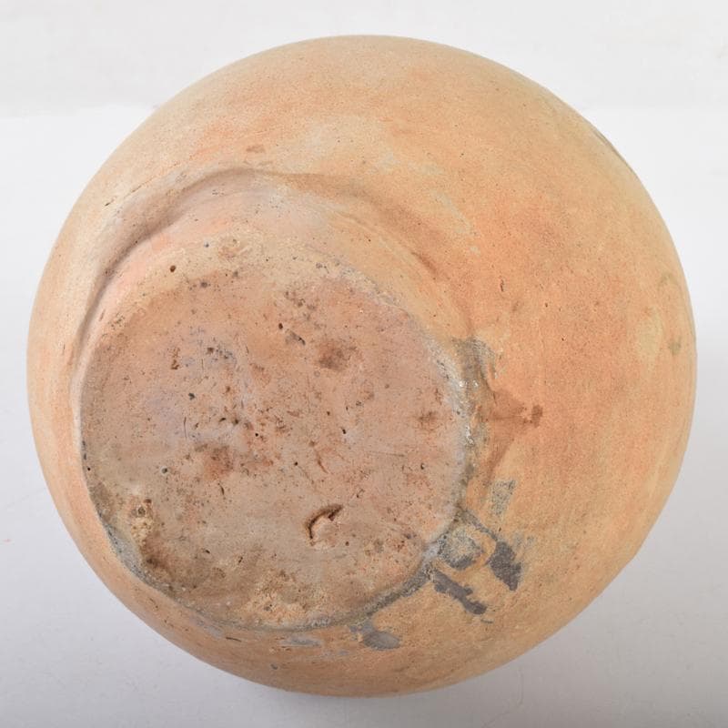 朝鮮美術 李朝 高麗青磁 鉄絵 草文 碗口瓶 時代箱付