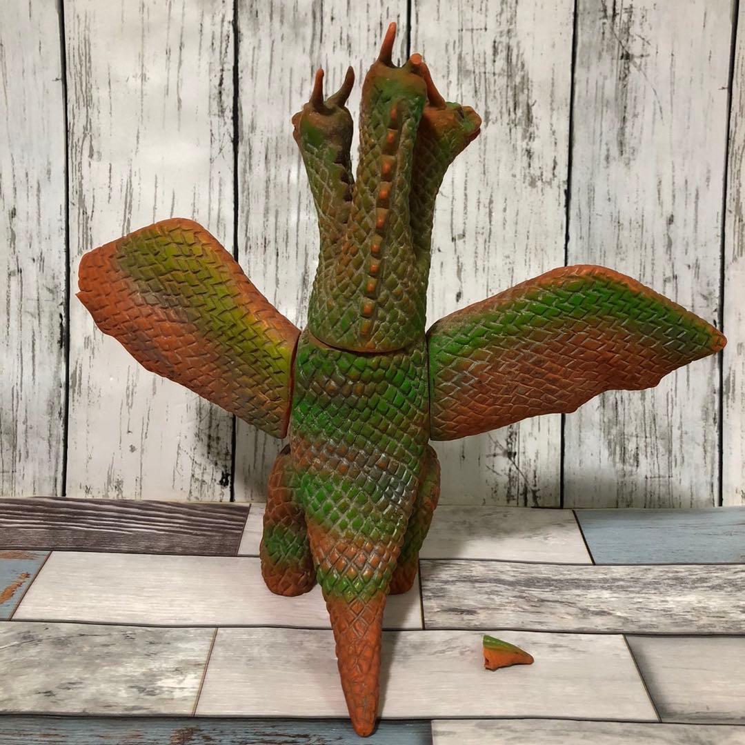 ブルマァク キングギドラ ソフビ フィギュア 破損あり ゴジラ フィギュア