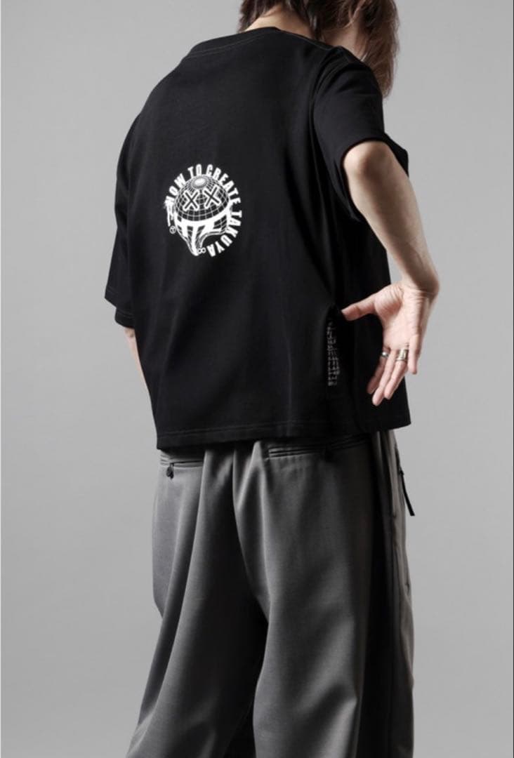 TAKUYA∞の創り方 ハーモニカ クロップドTシャツ/ブラック - メルカリ