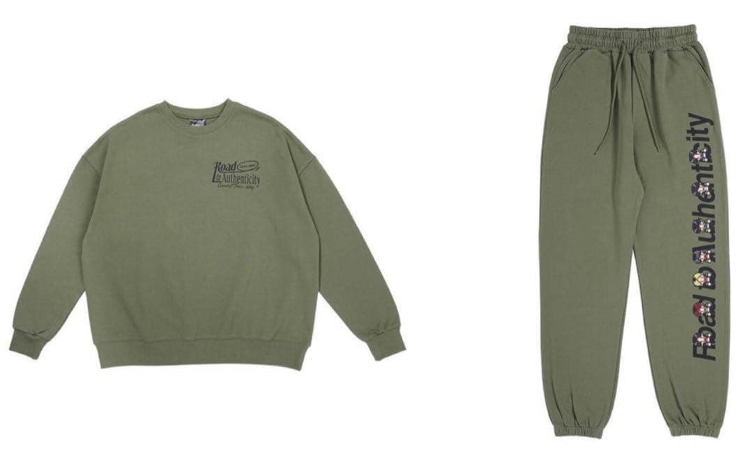 トラビスジャパン 地図デザイン スウェットセット