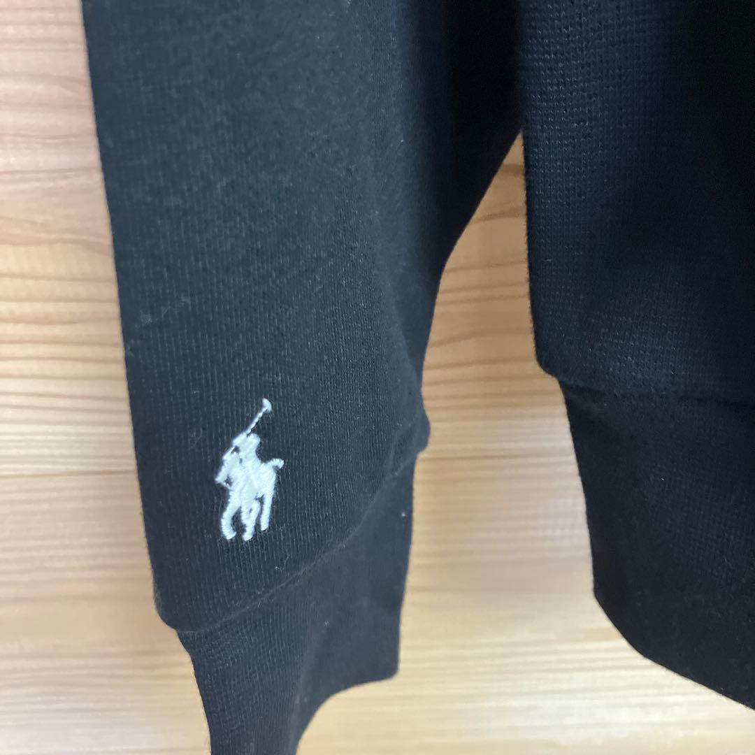 【入手困難】 ラルフローレン　パーカー　フーディーRL ロゴPOLO ブラックM