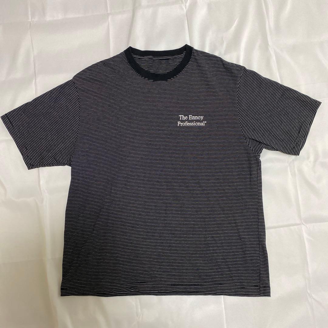 2XL・黒ENNOY - PANEL BORDER ennoy professional S/S boarder T L