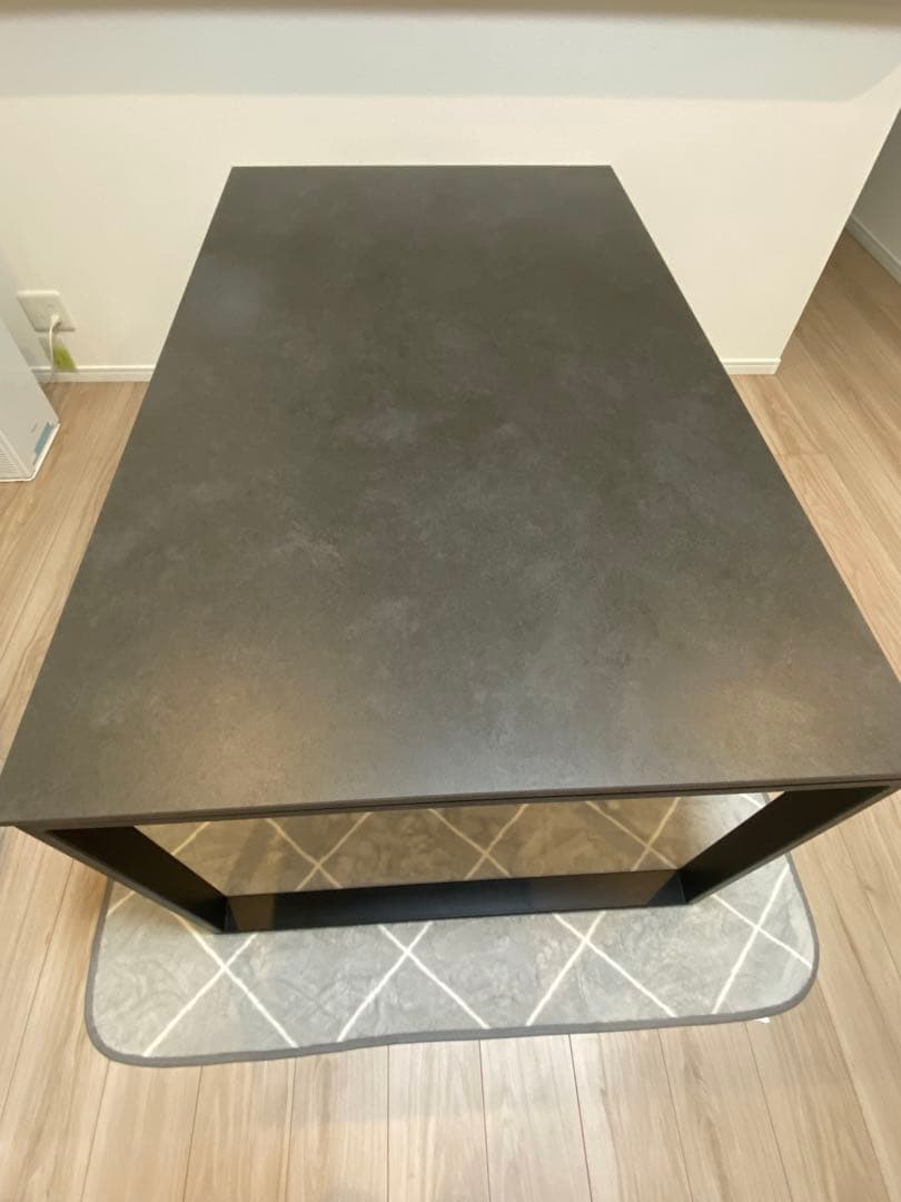 【みー】ニトリ セラミック ダイニングテーブル（セーラル150CHN）