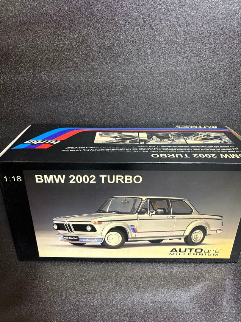 AUTO art 1/18 BMW 2002 TURBO シルバー マルニターボ