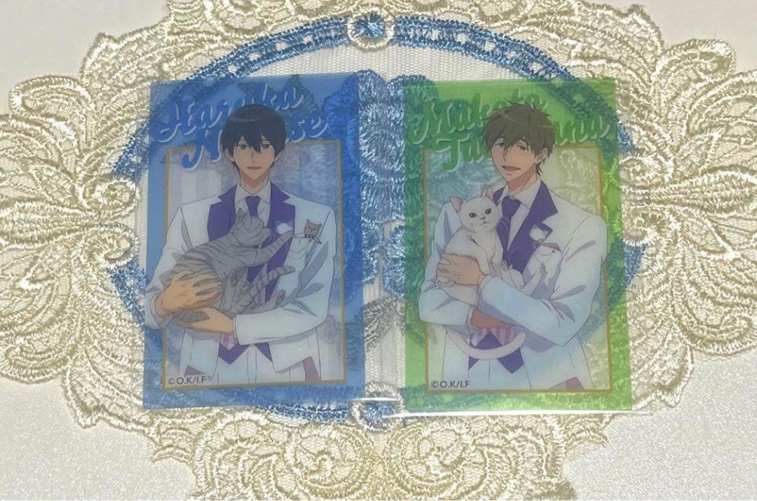 ♥️ラスト1セットになりました♥️Free！ クリアカード 七瀬遙&橘真琴