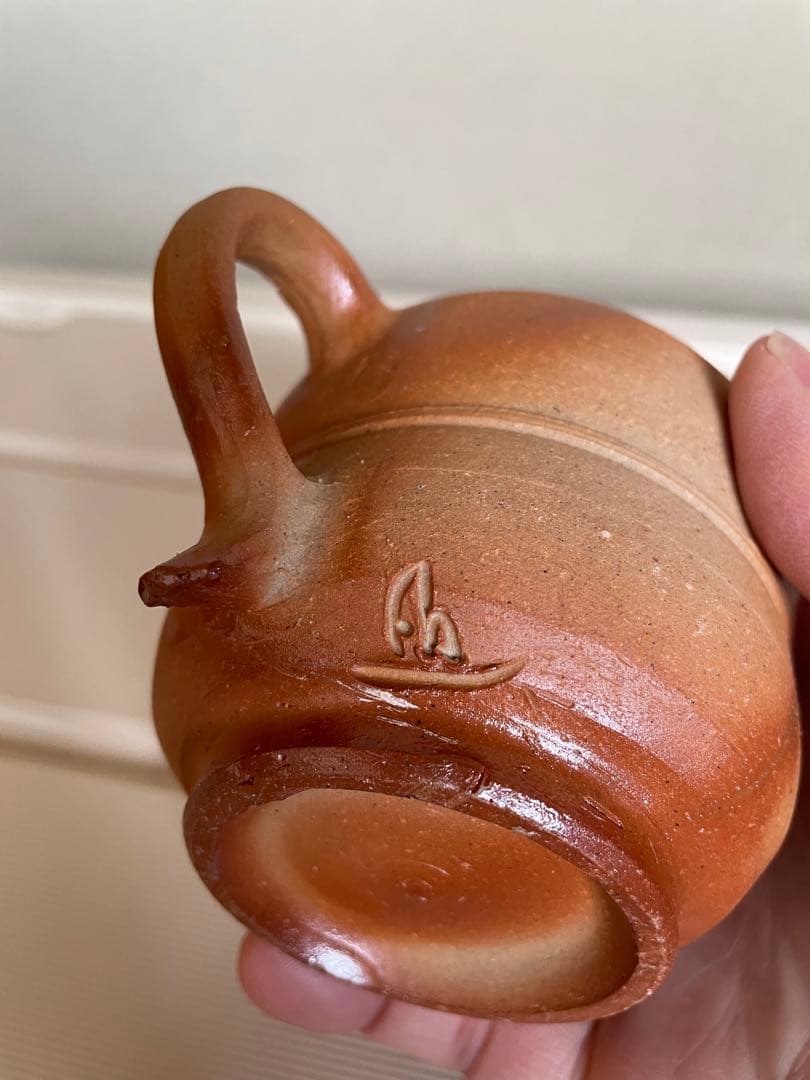 (ちゃそ断捨離さん専用)備前焼コーヒーカップ5客セット(山口正倫作)