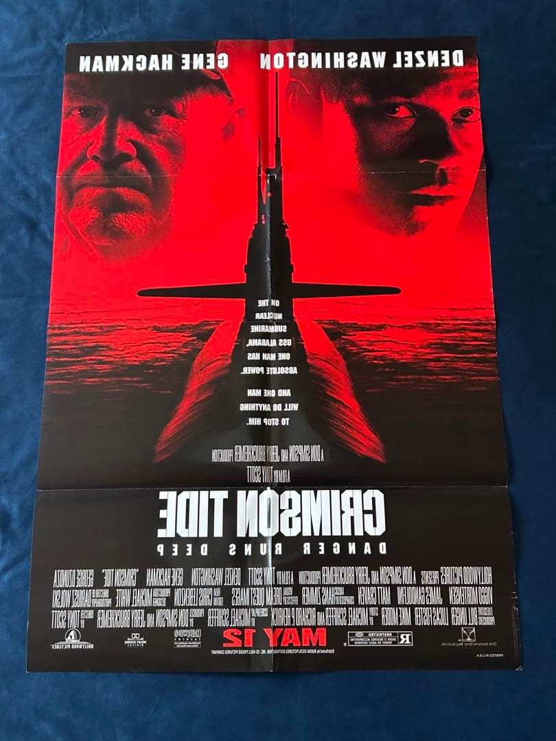 クリムゾン・タイド　USオリジナル映画ポスター