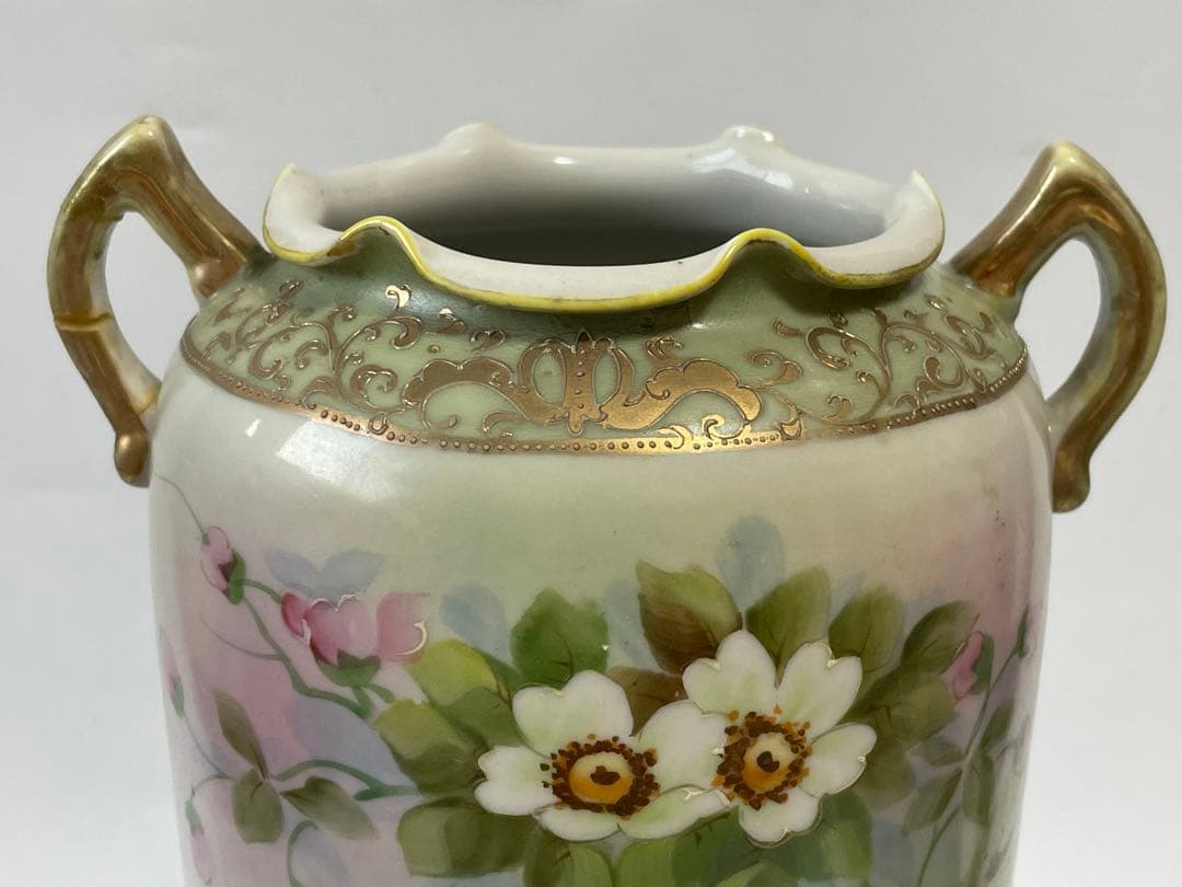 I.E. & C. Co. Japan Hand-Painted Vase 花瓶 小 花瓶