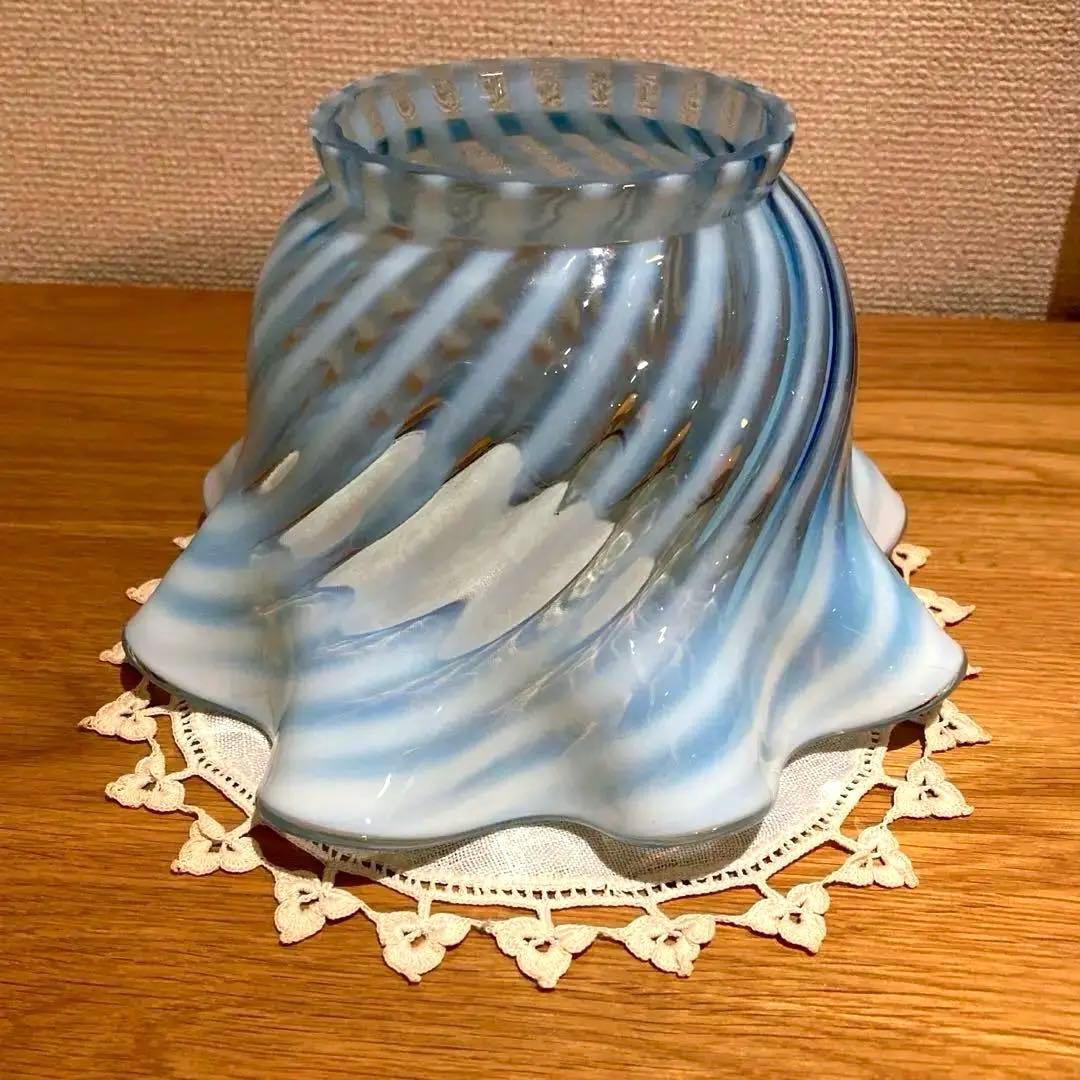 専用）フェントン 大きなランプシェード アンティーク スタンドセット