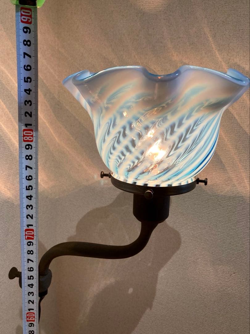 専用）フェントン 大きなランプシェード アンティーク スタンドセット