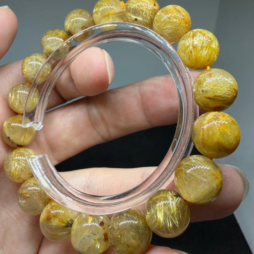 ●ゴールドタイチンルチルクォーツ070●