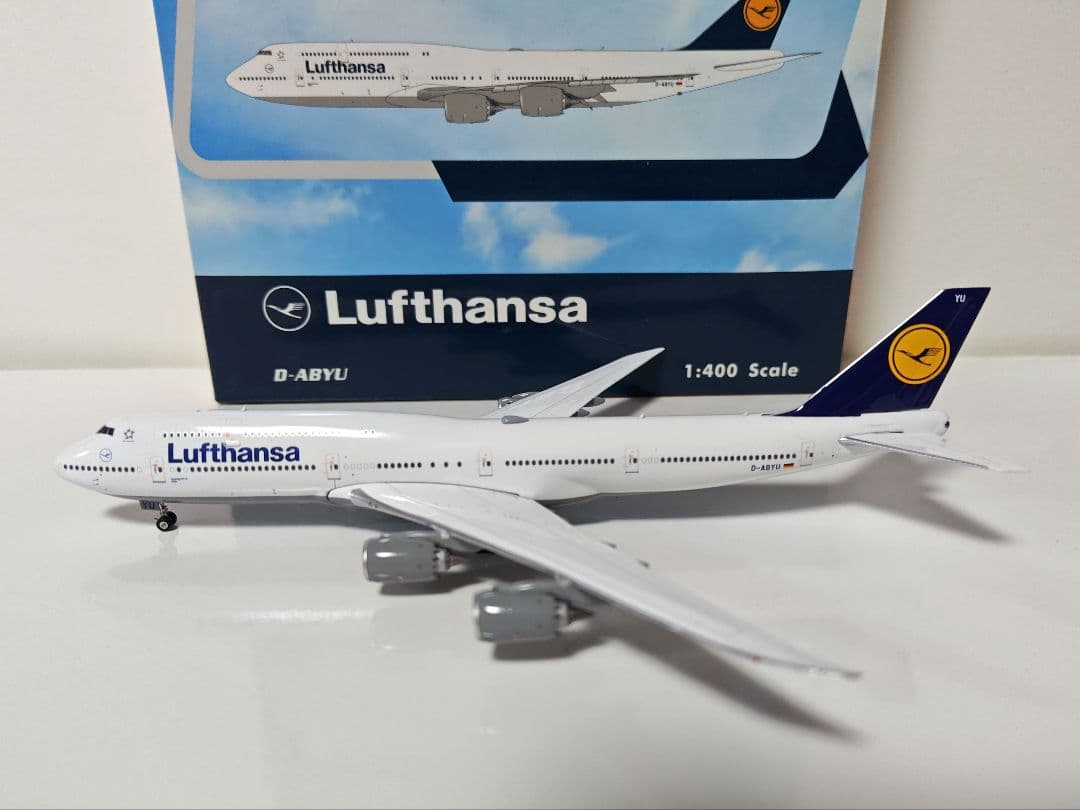 飛行機模型1/400 Phoenix ルフトハンザ ボーイング747-8i Amazon.co.jp: Phoenix 1/400 完成品 Lufthansa for Boeing B747-8i D