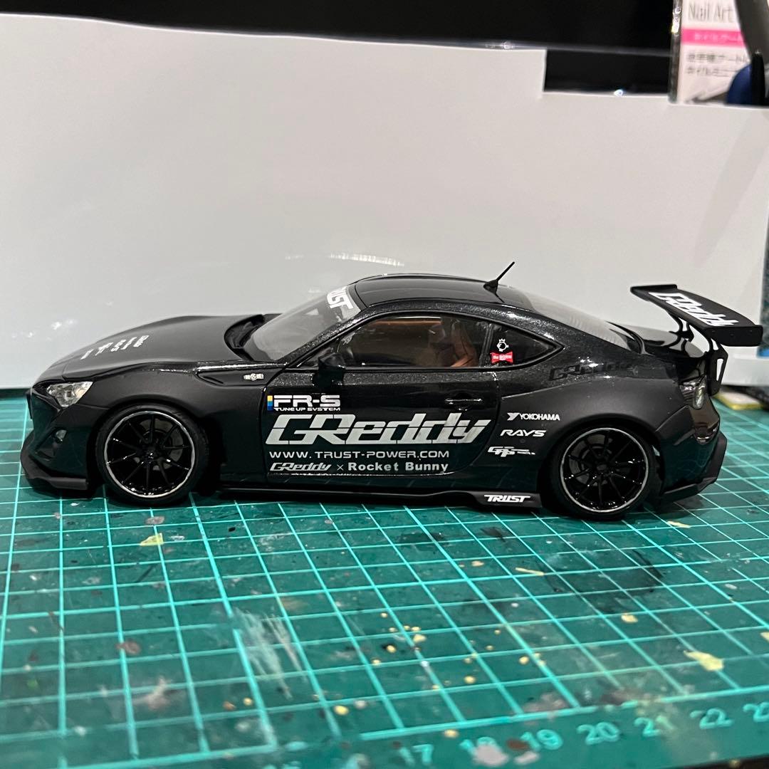 アオシマ 1/24 Rocket Bunny＆GReddy 86 ZN6 完成品 - メルカリ