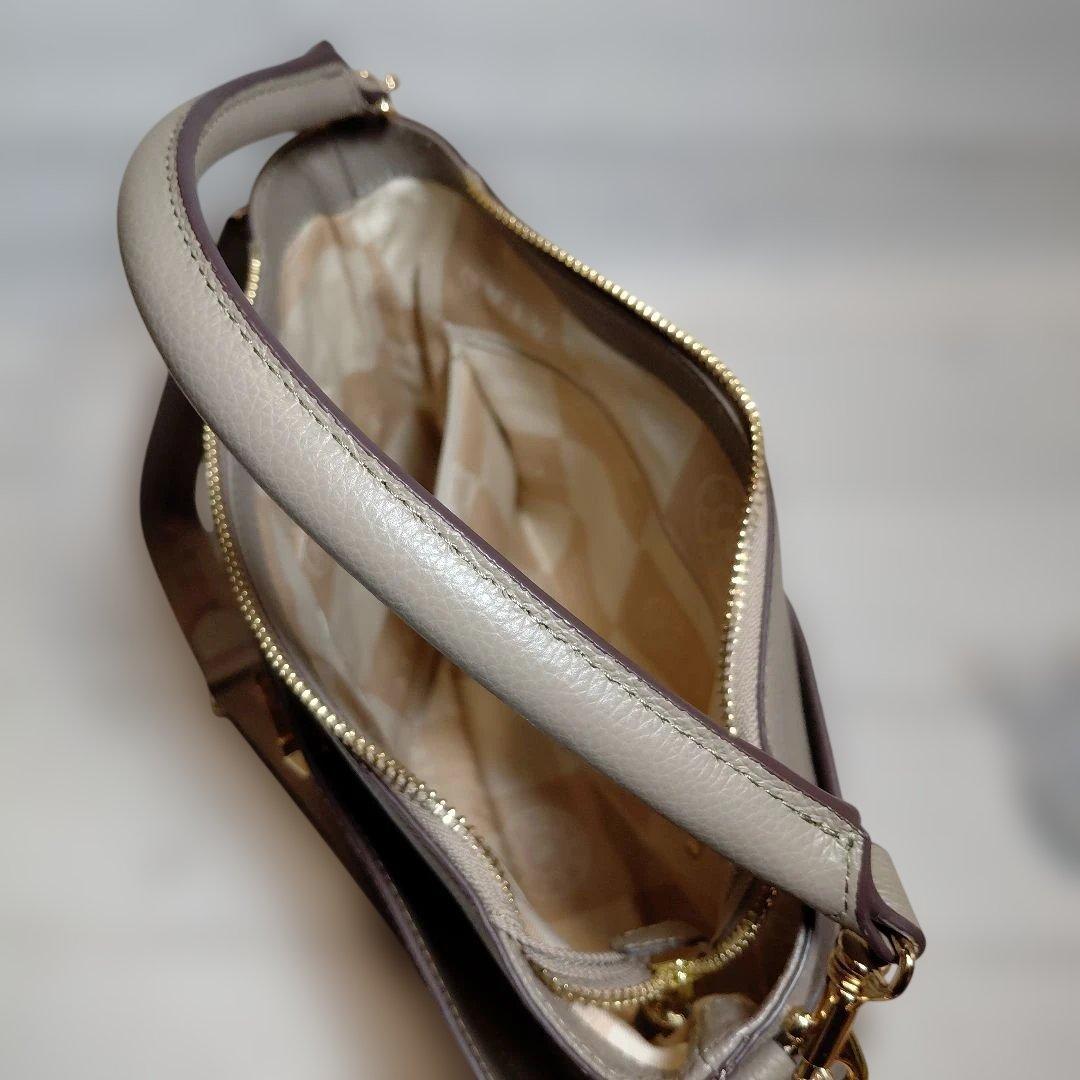 週末セール　美品　ATAO アタオ ウィークエンド 2way ショルダー トープ