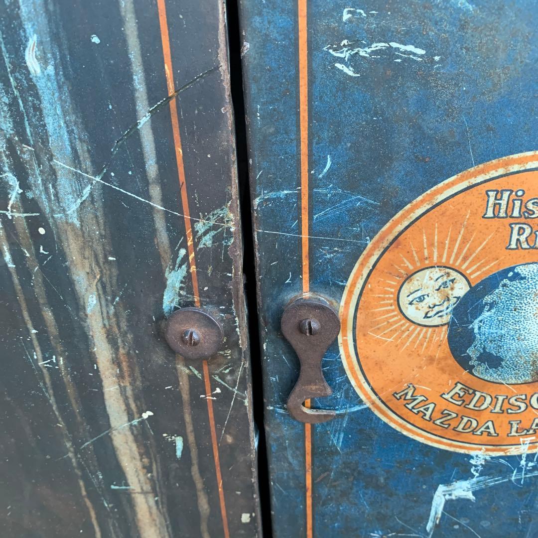 kaodaly様専用 EDISON MAZDA 1920 キャビネット - メルカリ